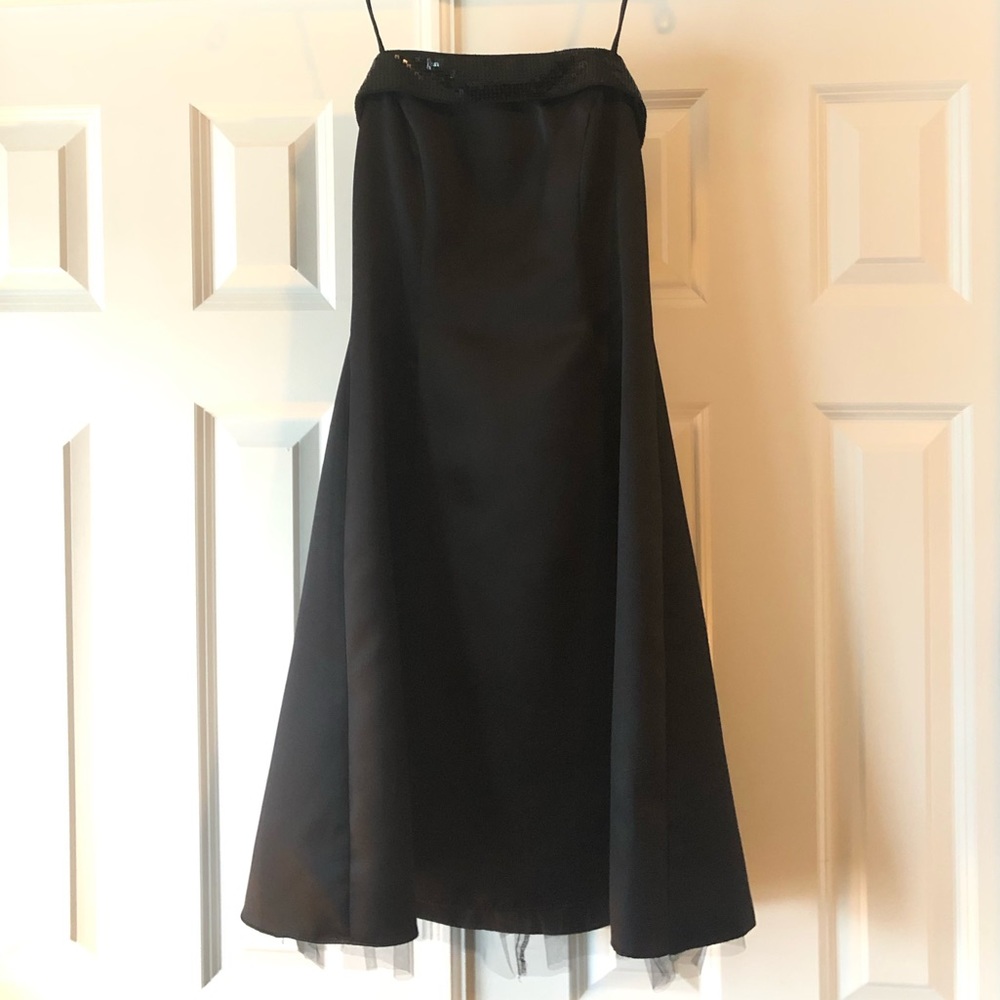 Strapless Sequin Party Dress ✨